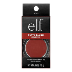 e.l.f. Putty Blush con brocha facilita aplicación uniforme