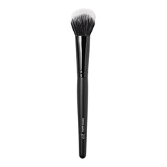 e.l.f. Putty Blush Brush close-up on handle for precise application.