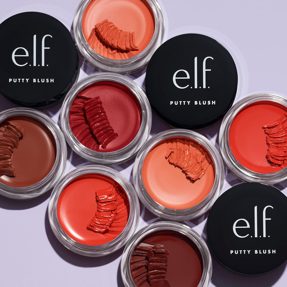 e.l.f. Putty Blush vegan and cruelty-free icon highlights ethical beauty.