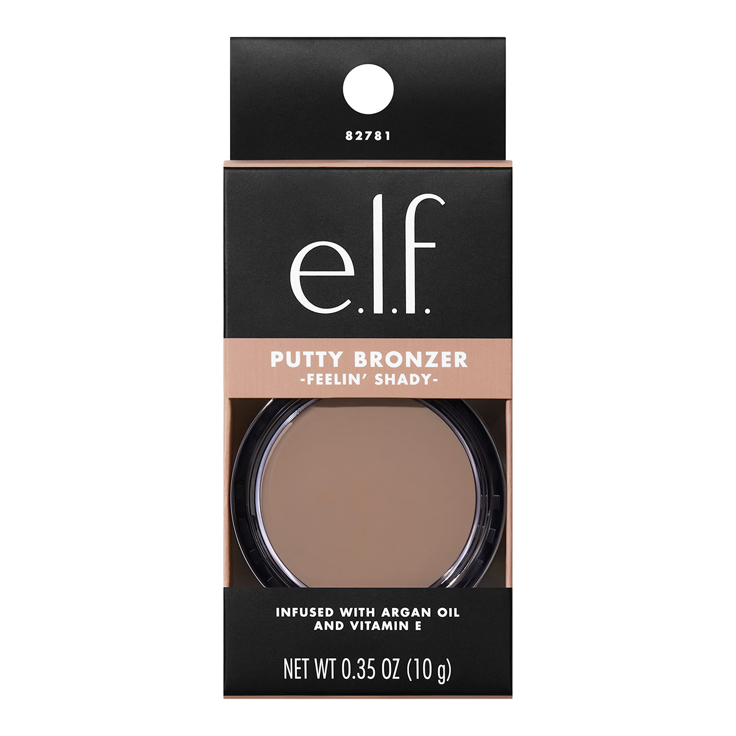 e.l.f. Putty Bronzer enriched with argan oil and vitamin E nourishes skin