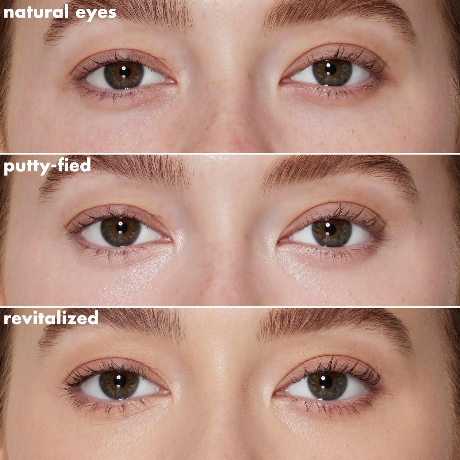 e.l.f. Putty Eye Brightener with hyaluronic acid for smooth, hydrated skin