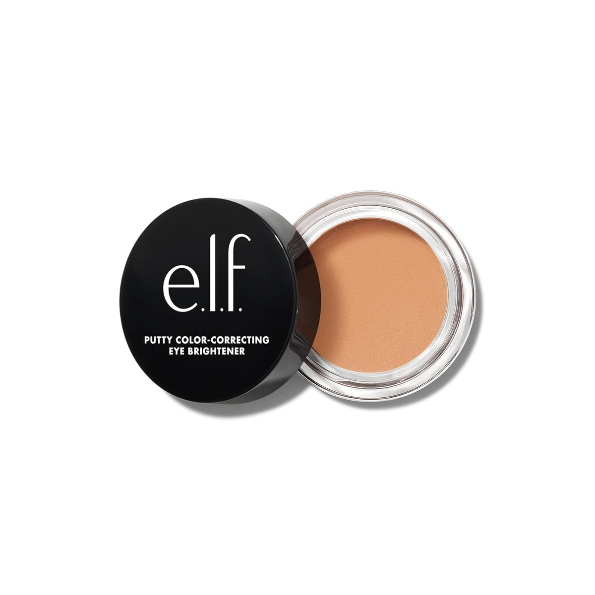 e.l.f. Putty Color-Correcting Eye Brightener tube close-up brightening and color correction
