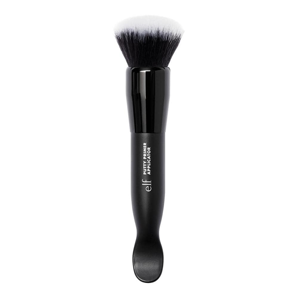 e.l.f. Putty Primer Brush scoop for precise, sanitary primer pickup.