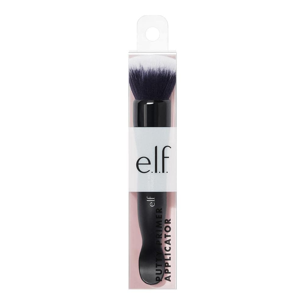 e.l.f. Putty Primer Brush fits small facial areas for precision makeup.