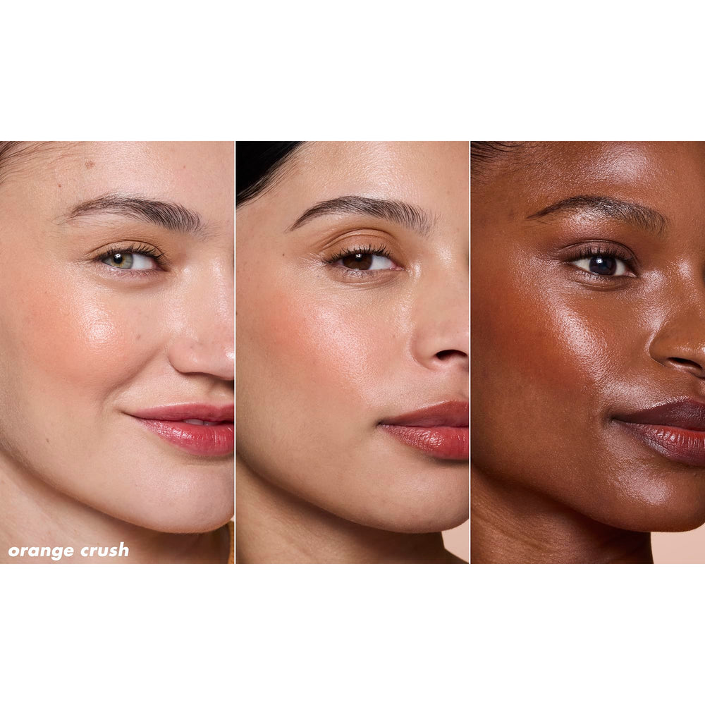 e.l.f. Sheer For It color-wash on skin highlights transfer-resistant finish.