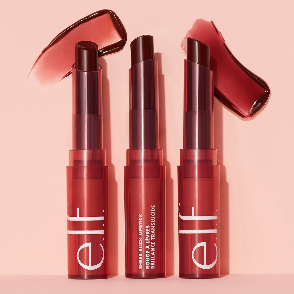 Meadowfoam Seed Oil feature in e.l.f. Sheer Slick Lipstick nourishes lips