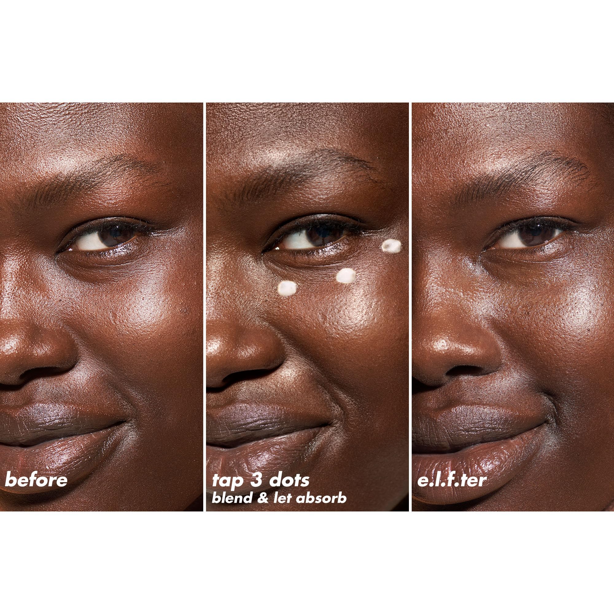 Aplicación refrescante para ojos que refresca y deshincha.