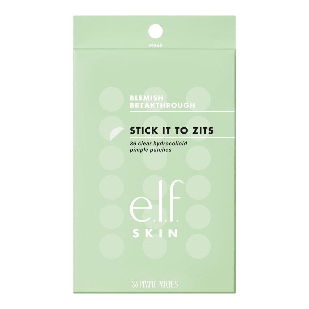 e.l.f. SKIN Blemish Breakthrough patch on blemish conceals and protects