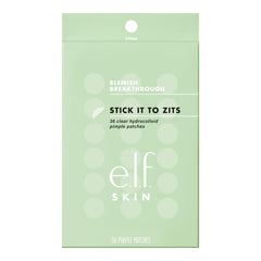 e.l.f. SKIN Blemish Breakthrough patch on blemish conceals and protects