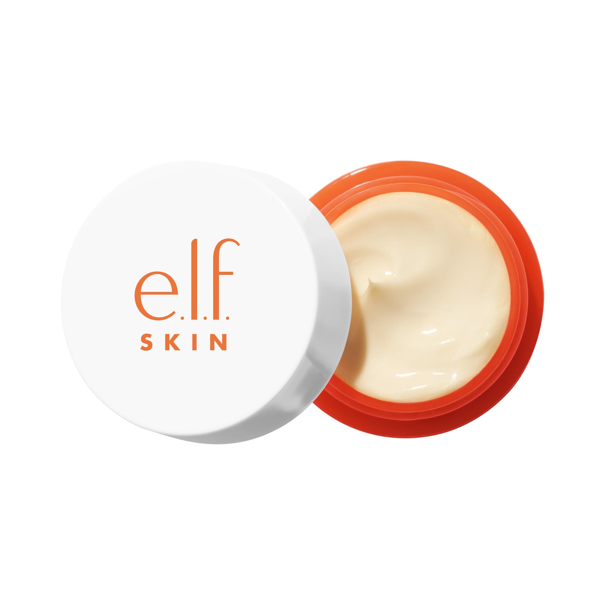 Creamy, fast-absorbing texture of e.l.f. SKIN Bright + Brew-tiful Eye Cream Mini