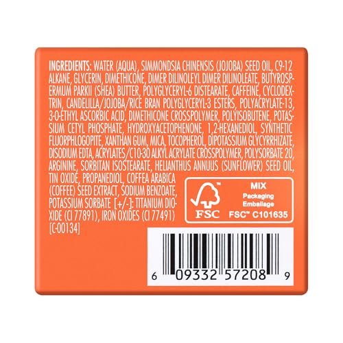 Travel-friendly mini packaging of e.l.f. SKIN Bright + Brew-tiful Eye Cream Mini