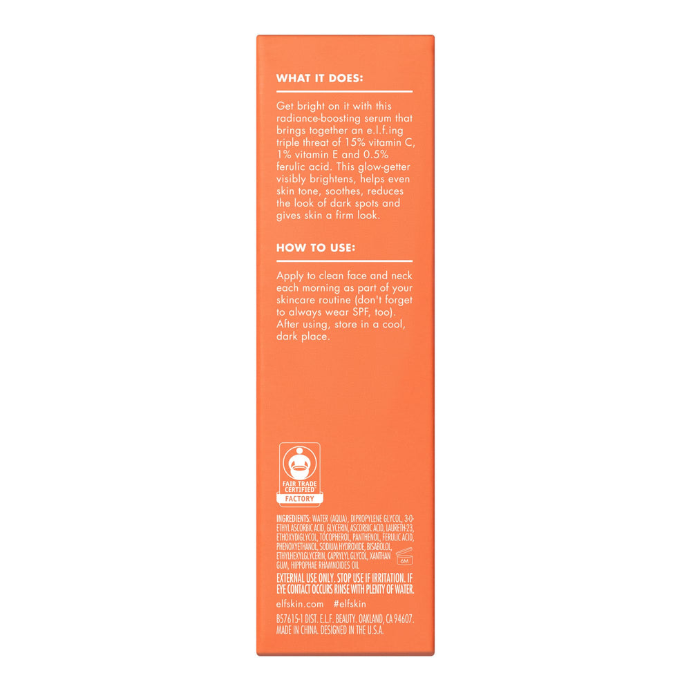 rutina diaria facial con e.l.f. SKIN Bright Icon para piel radiante