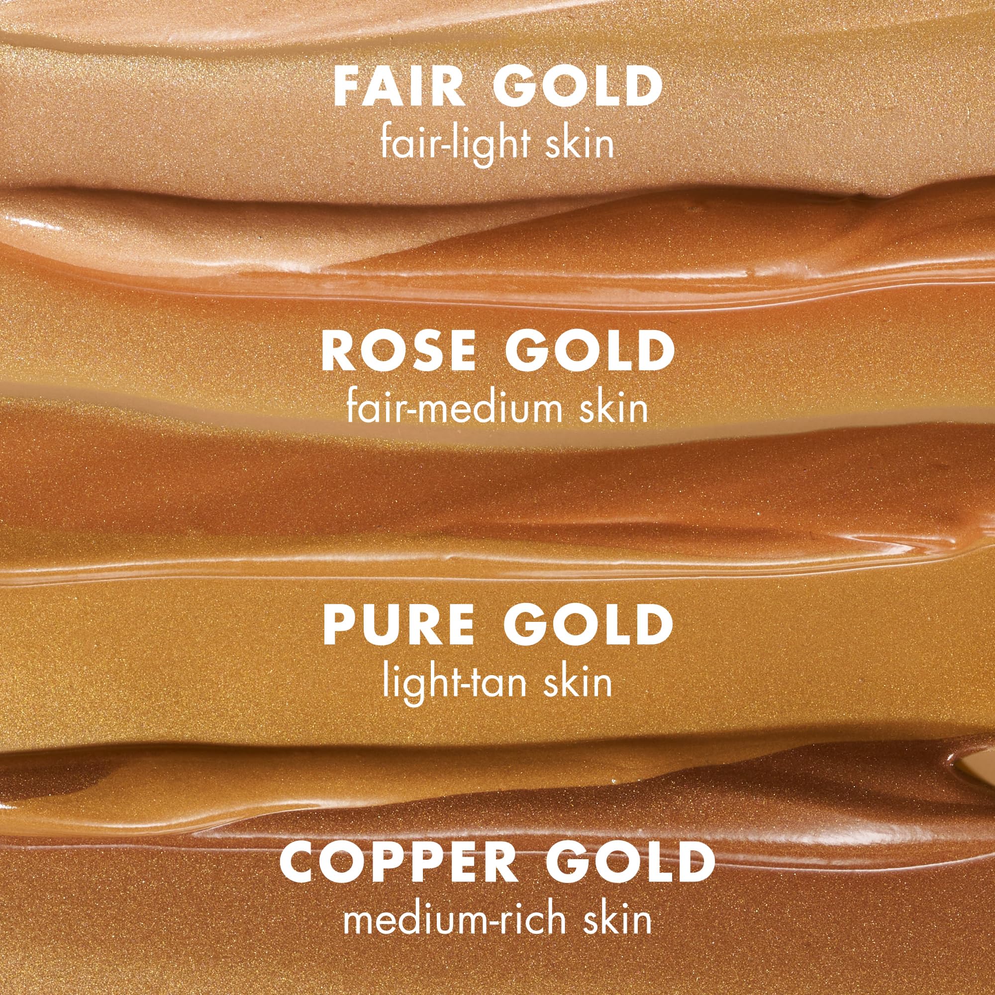e.l.f. SKIN gotas bronceadoras, mezcla con crema para un resplandor natural.