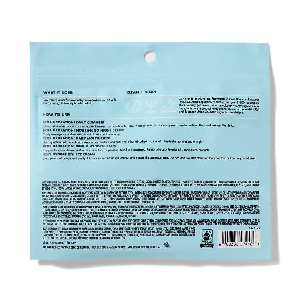 e.l.f. SKIN Hidratación Sagrada: crema de noche nutritiva 15 g para cuidado nocturno.