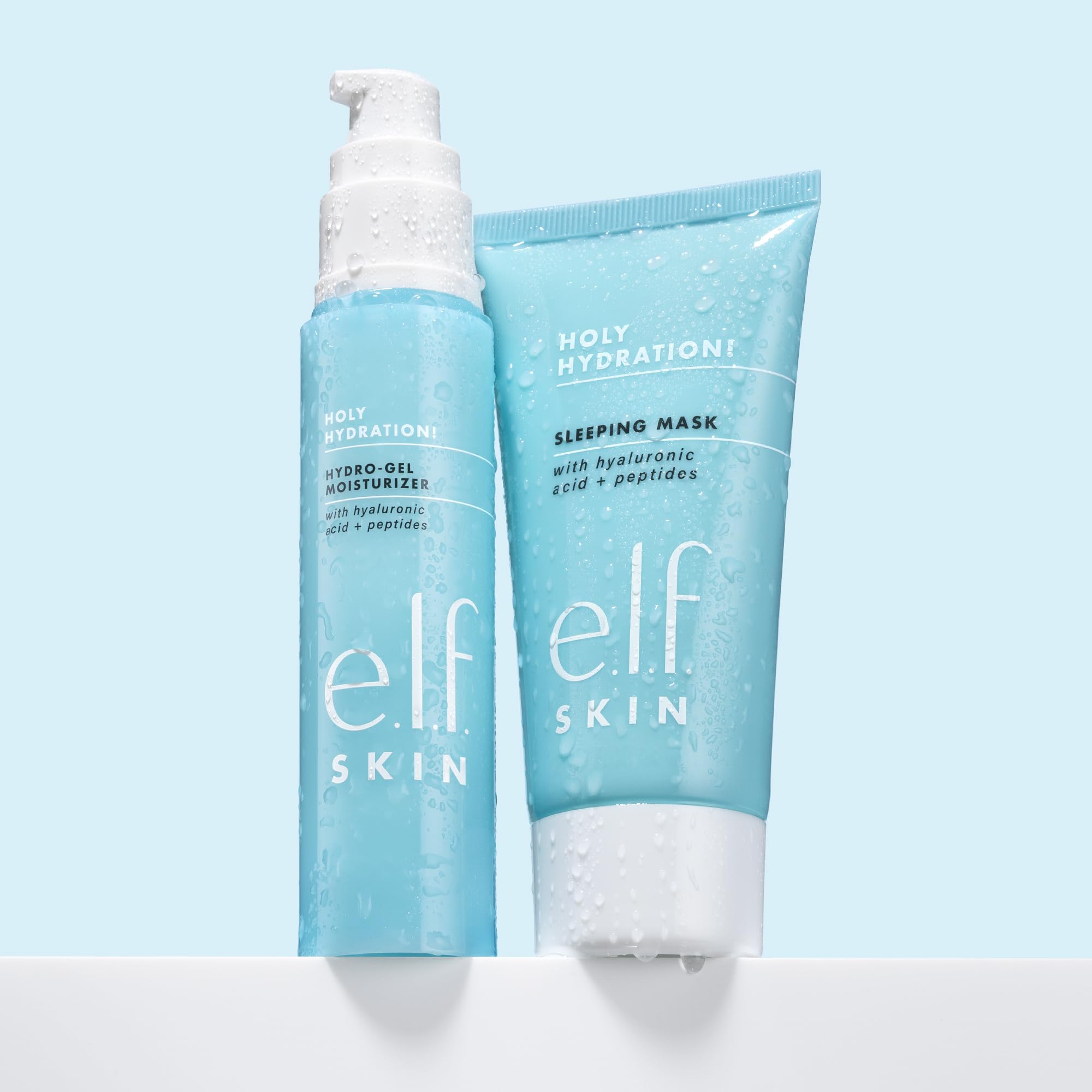 e.l.f. mascarilla con ácido hialurónico para retener humedad