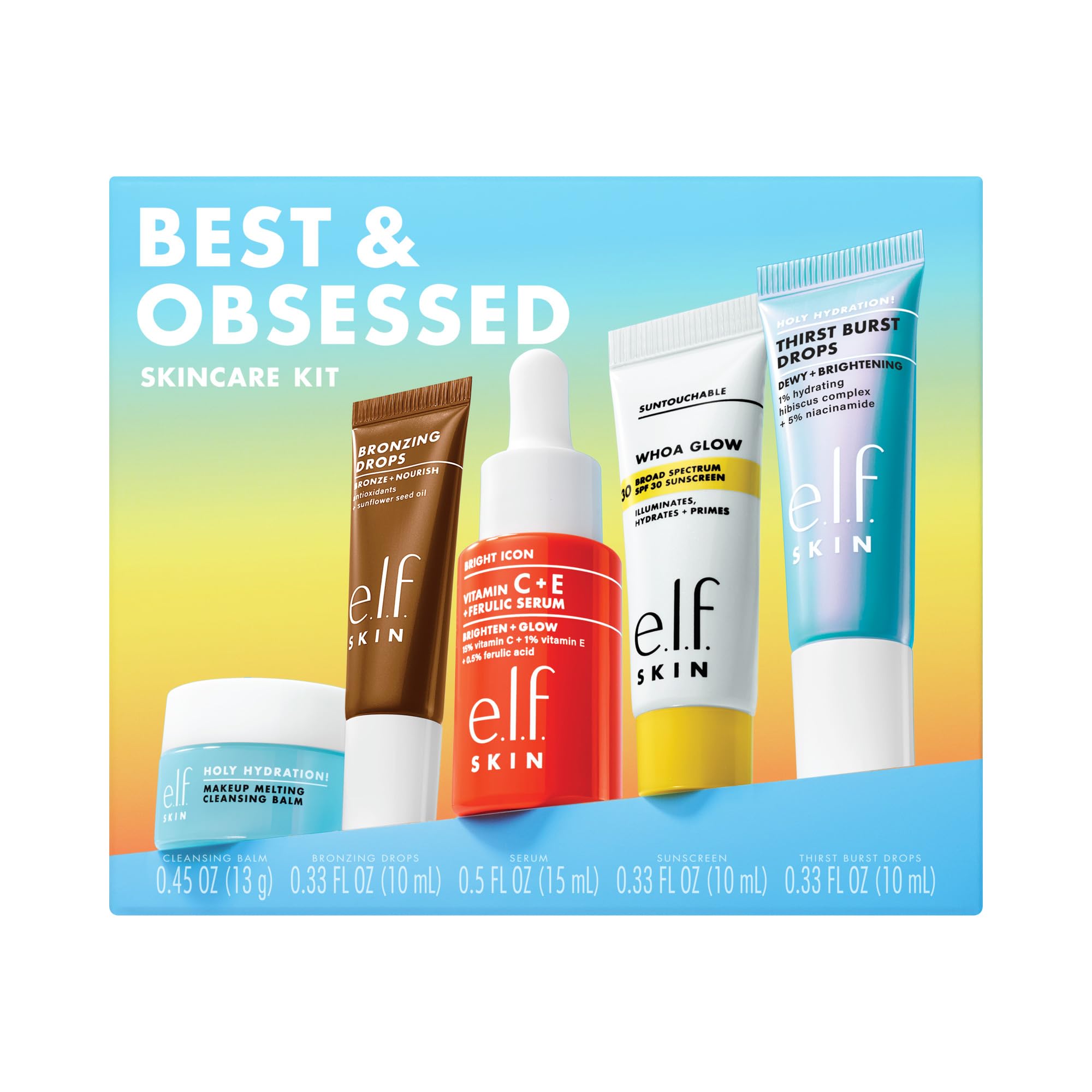 e.l.f. SKIN kit mini bálsamo desmaquillante para limpieza suave