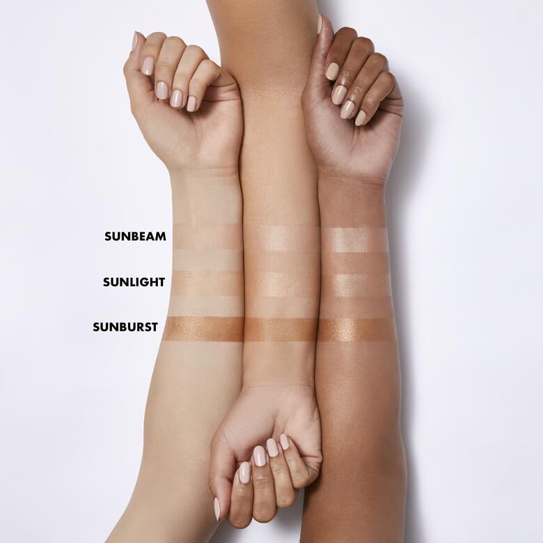 e.l.f. Suntouchable Whoa Glow SPF 30 textura sedosa.