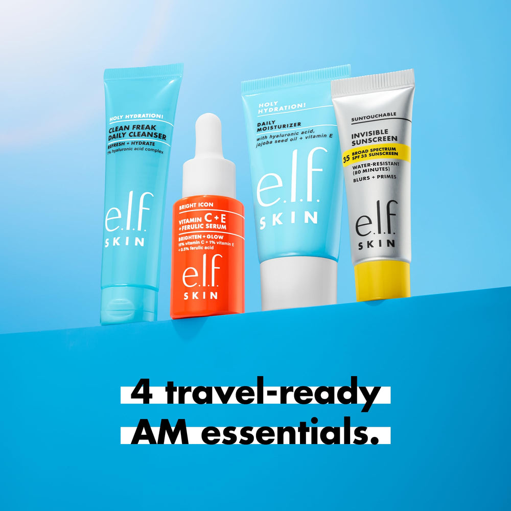 e.l.f. suero vitamina C mini: antioxidantes y brillo suave para la piel.