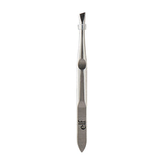 e.l.f. Slant Tweezer with strong grip for confident tweezing on any area.