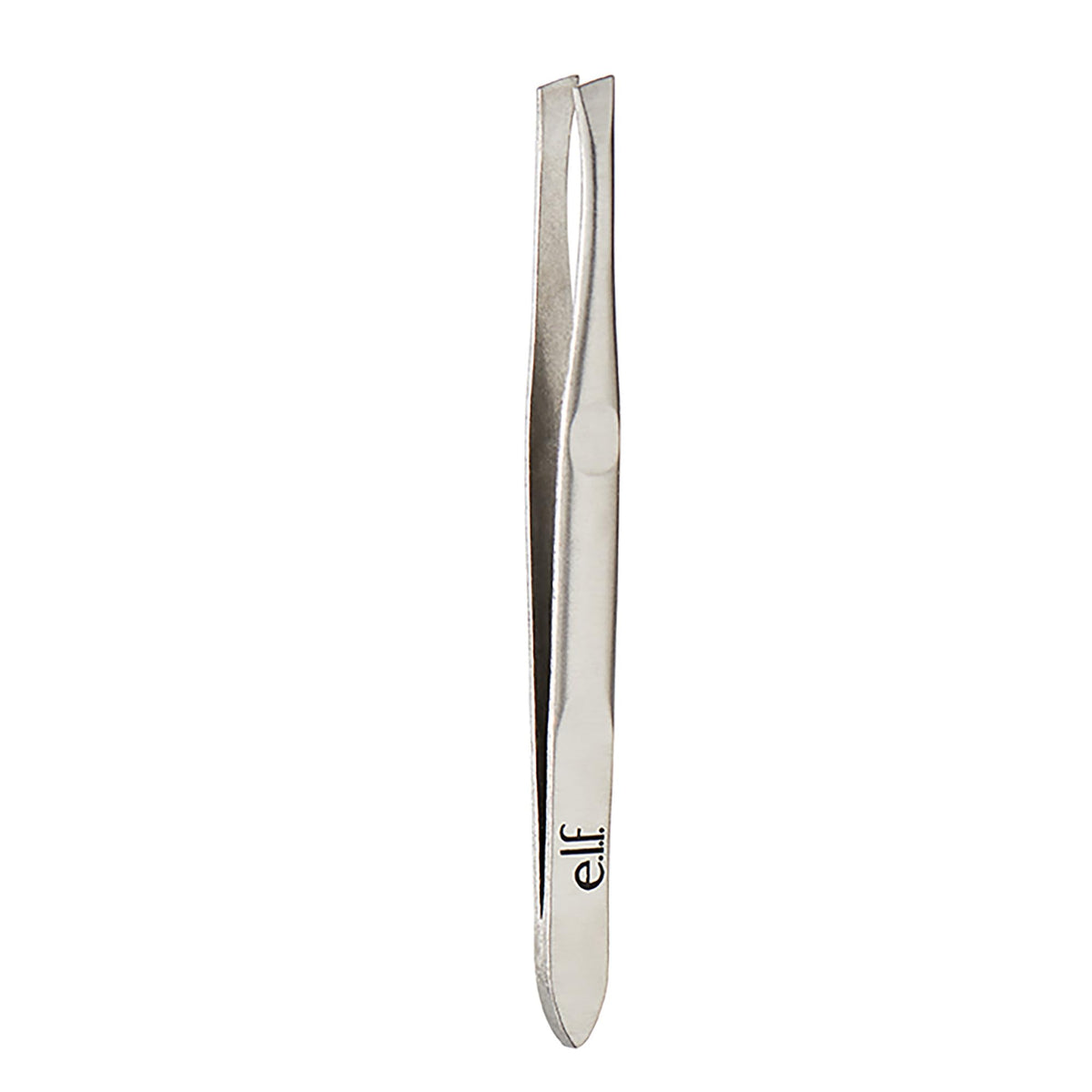 e.l.f. Slant Tweezer with professional stainless steel for precise, reliable hair removal.