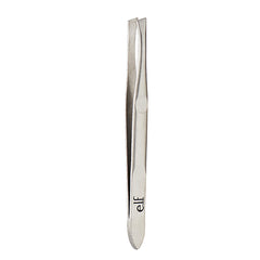 e.l.f. Slant Tweezer with professional stainless steel for precise, reliable hair removal.