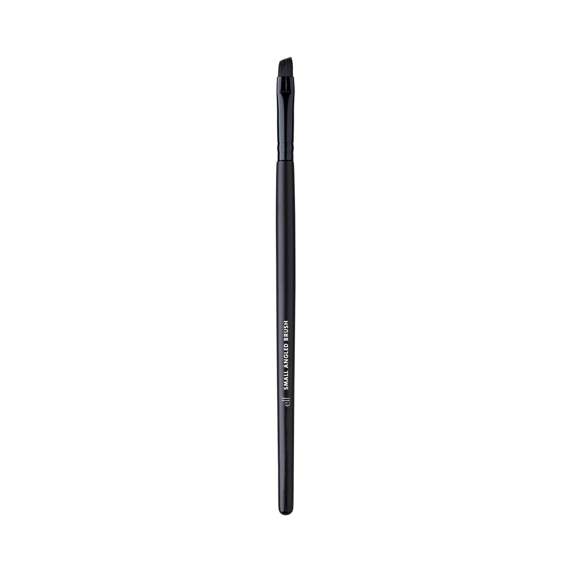 e.l.f. Small Angled Brush angled tip for precise color application.