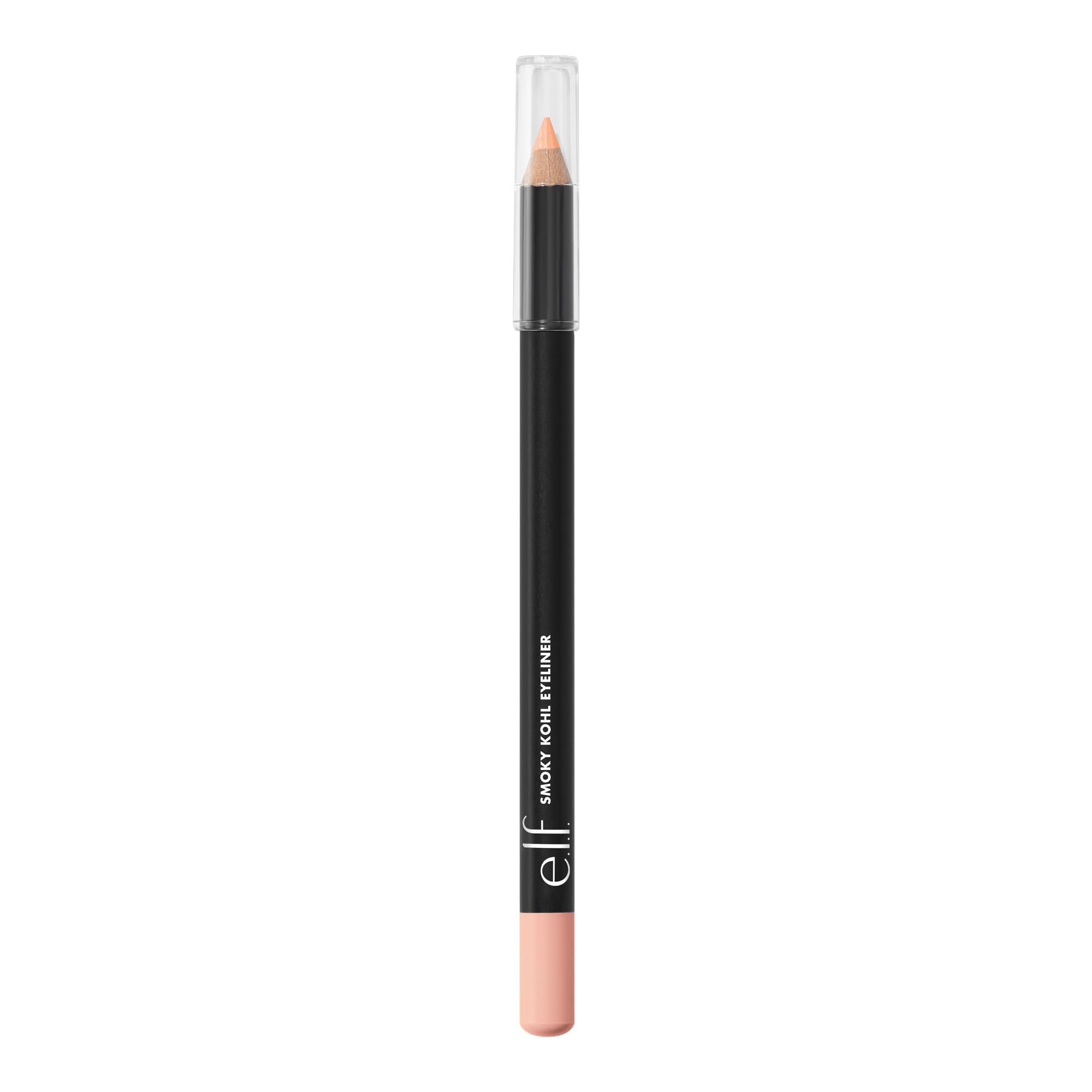 e.l.f. Smoky Kohl Eyeliner blends easily with a brush for a seamless finish