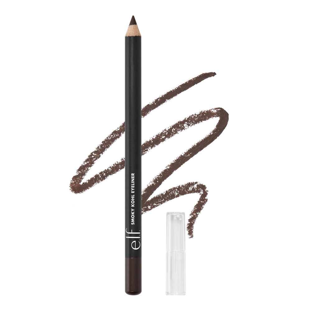 e.l.f. Smoky Kohl Eyeliner creates crisp lines with smooth glide for precise definition.