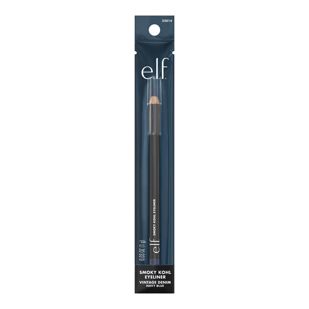 Packaging highlights vegan cruelty-free credentials of e.l.f. Smoky Kohl