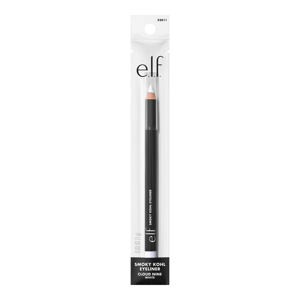 e.l.f. Smoky Kohl Eyeliner used on the waterline for bold look