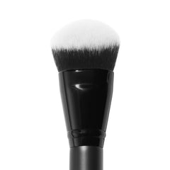 e.l.f. Smooth Swipe Foundation Brush soft bristles close-up for seamless blending.