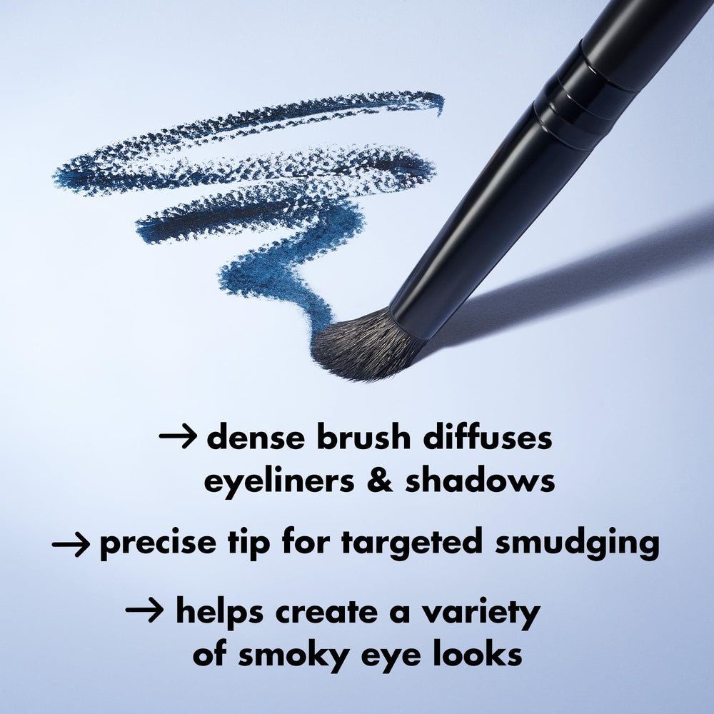 Elf Smudge N Smoke brush used on eyeshadow for added intensity.