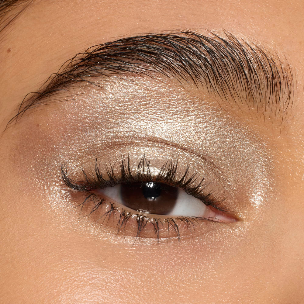 e.l.f. So Metal close-up shows micro-glitter flecks catching light.
