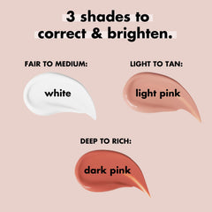 e.l.f. Soft Glam brightening swatch in light pink for balanced glow.
