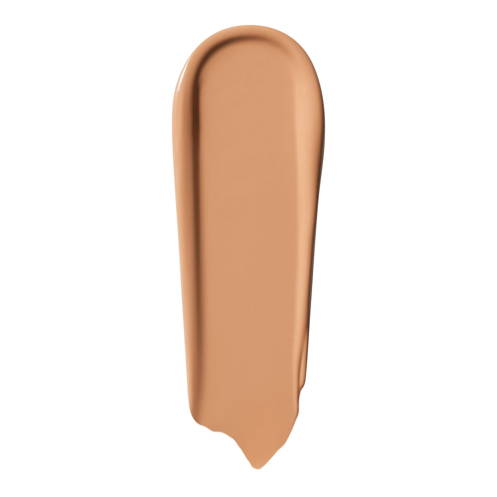 e.l.f. Soft Glam Foundation bottle open with applicator, ready for buildable coverage.