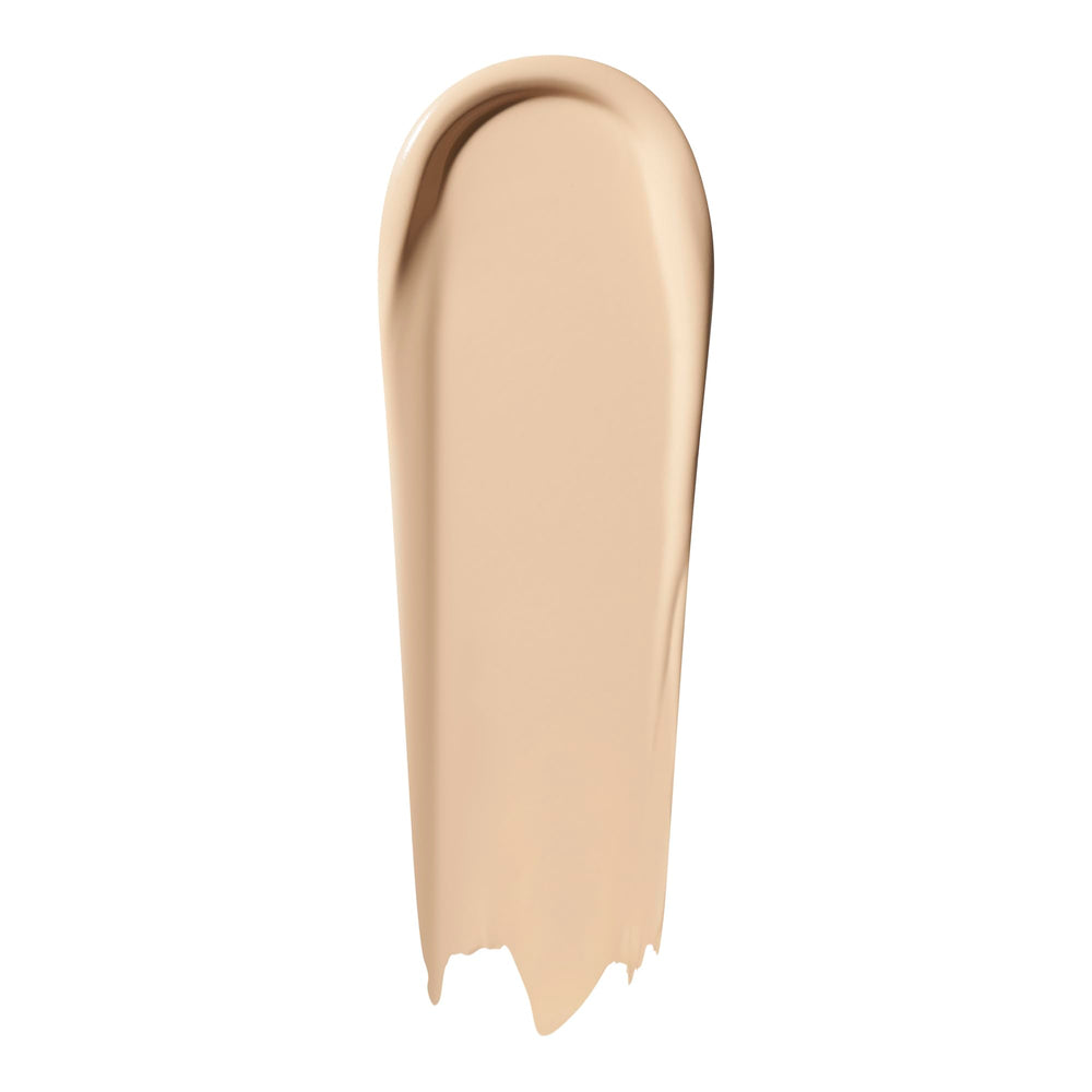 e.l.f. Soft Glam Foundation demonstrates medium coverage for balanced, radiant skin.