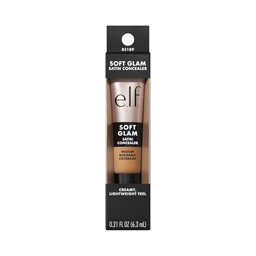 e.l.f. Soft Glam Concealer fragrance-free formula is gentle.