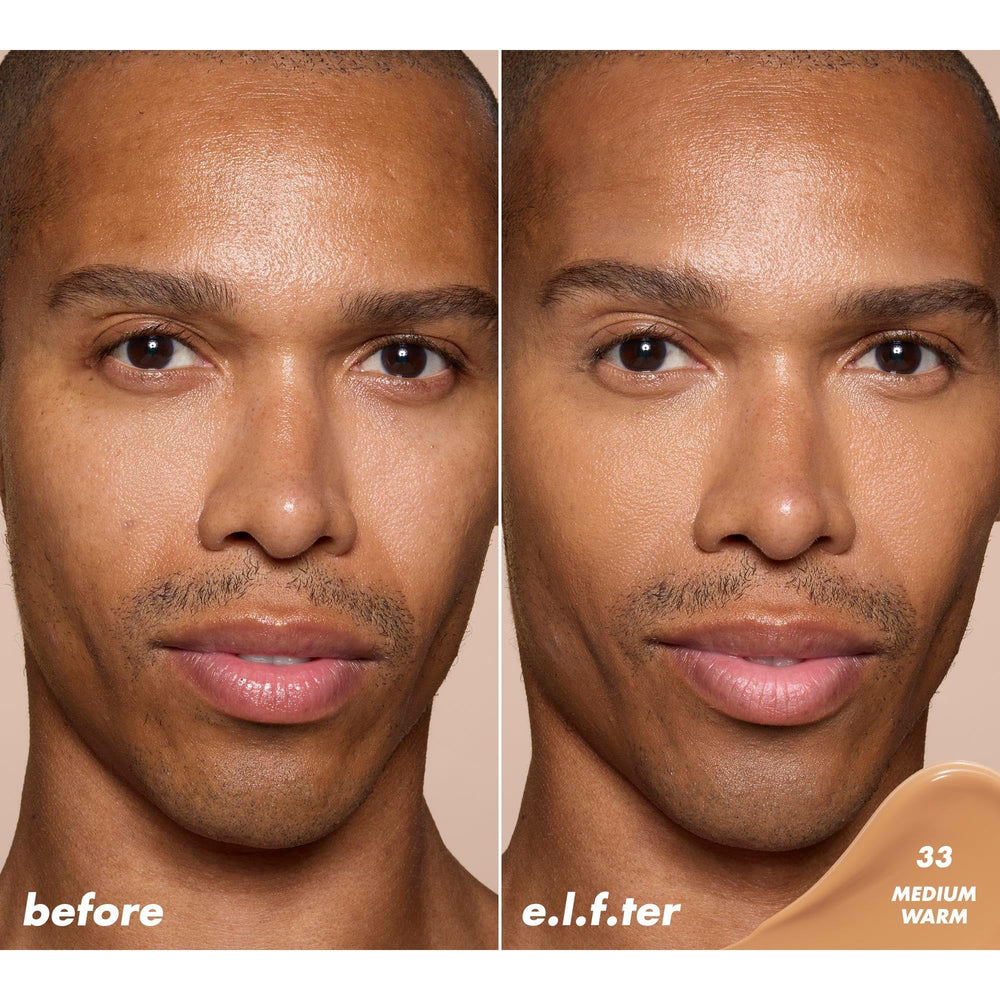 Hyaluronic acid in e.l.f. concealer helps maintain a fresh under-eye look.