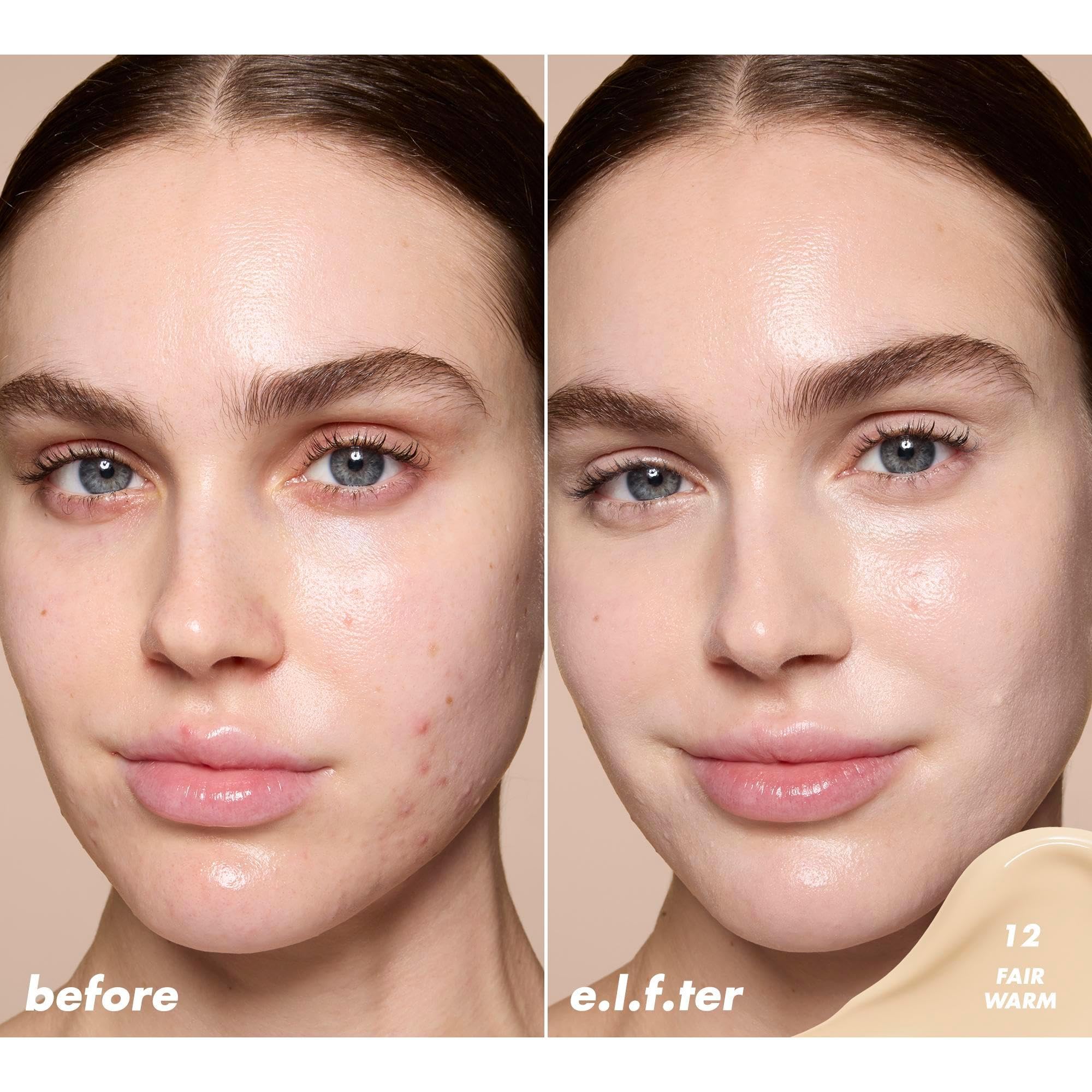 Long-wearing formula demonstrated for crease resistance around the eye area.