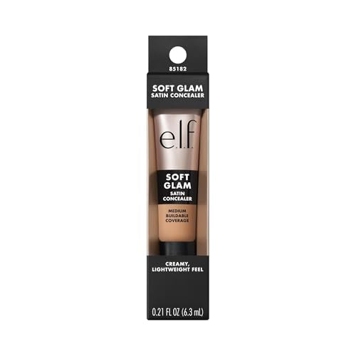 e.l.f. Soft Glam Satin Concealer satin finish swatch