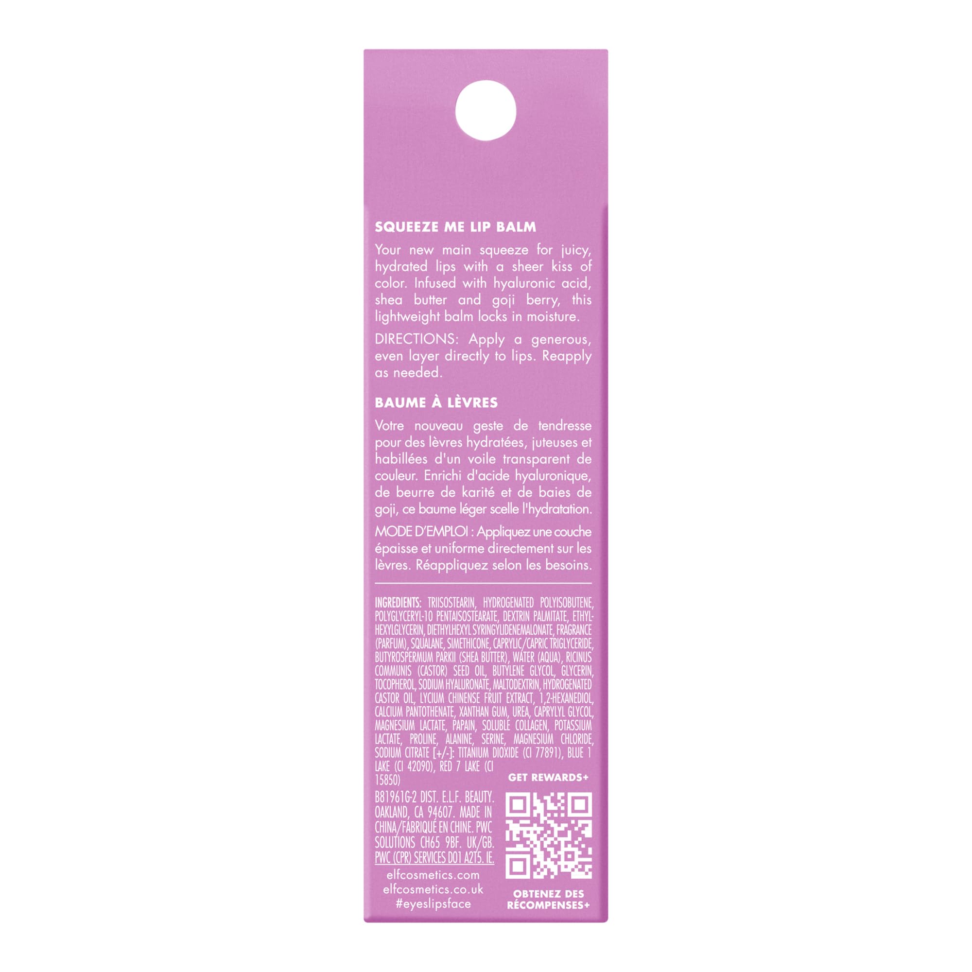 Vegan and cruelty-free badge on packaging