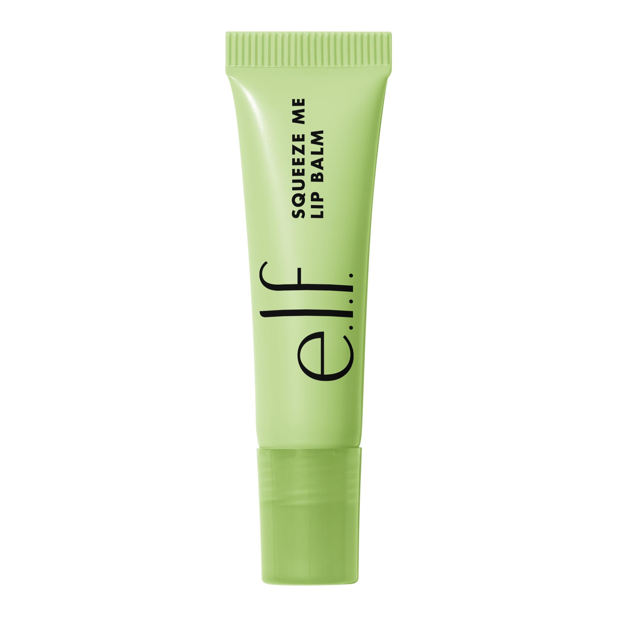 e.l.f. Squeeze Me lip balm showing sheer tint usage.