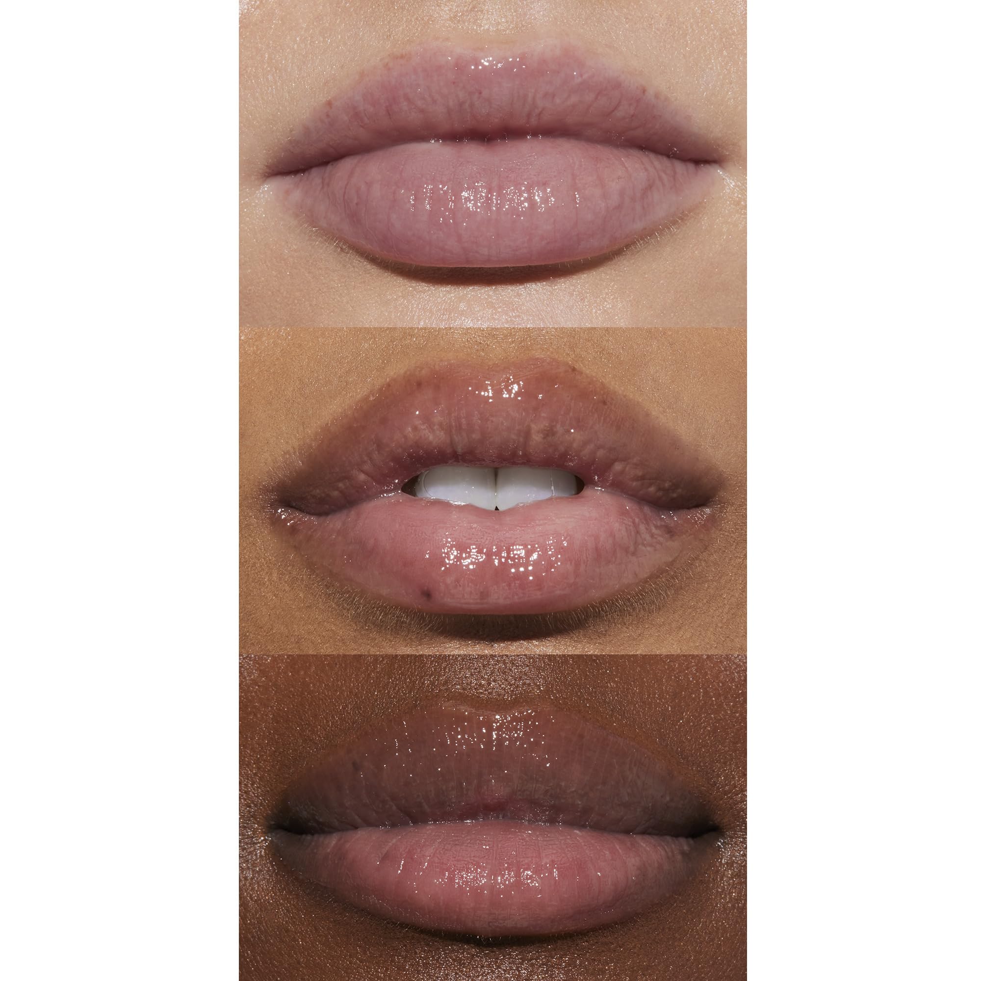 e.l.f. Squeeze Me lip balm with sheer tint on lips.