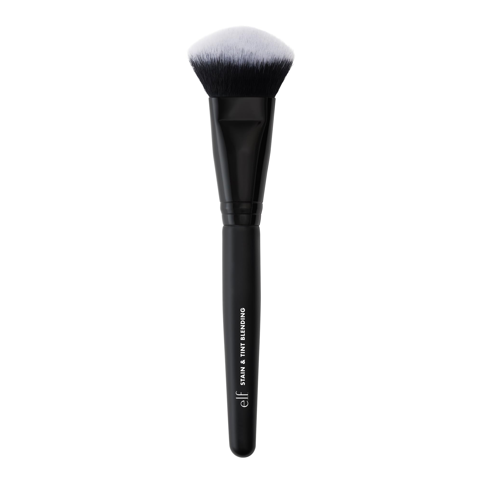 e.l.f. Stain & Tint Blending Brush densely bristled for even diffusion of cheek tints.