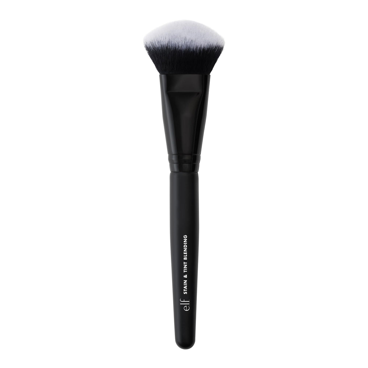 e.l.f. Stain & Tint Blending Brush densely bristled for even diffusion of cheek tints.