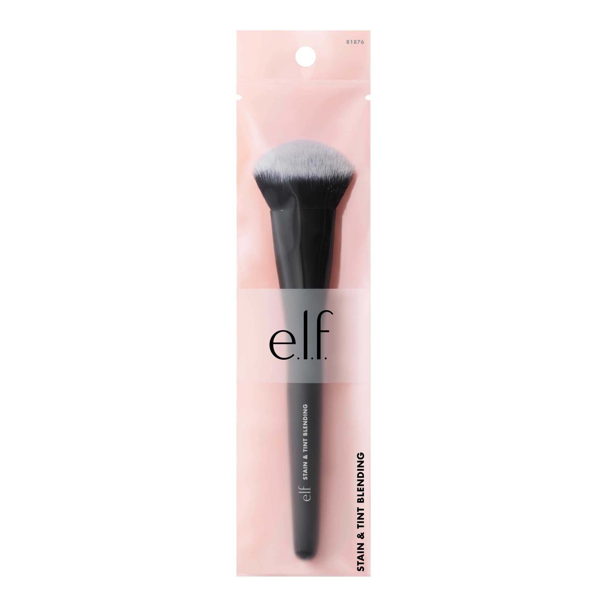 e.l.f. Stain & Tint Blending Brush creates a natural-looking flush.