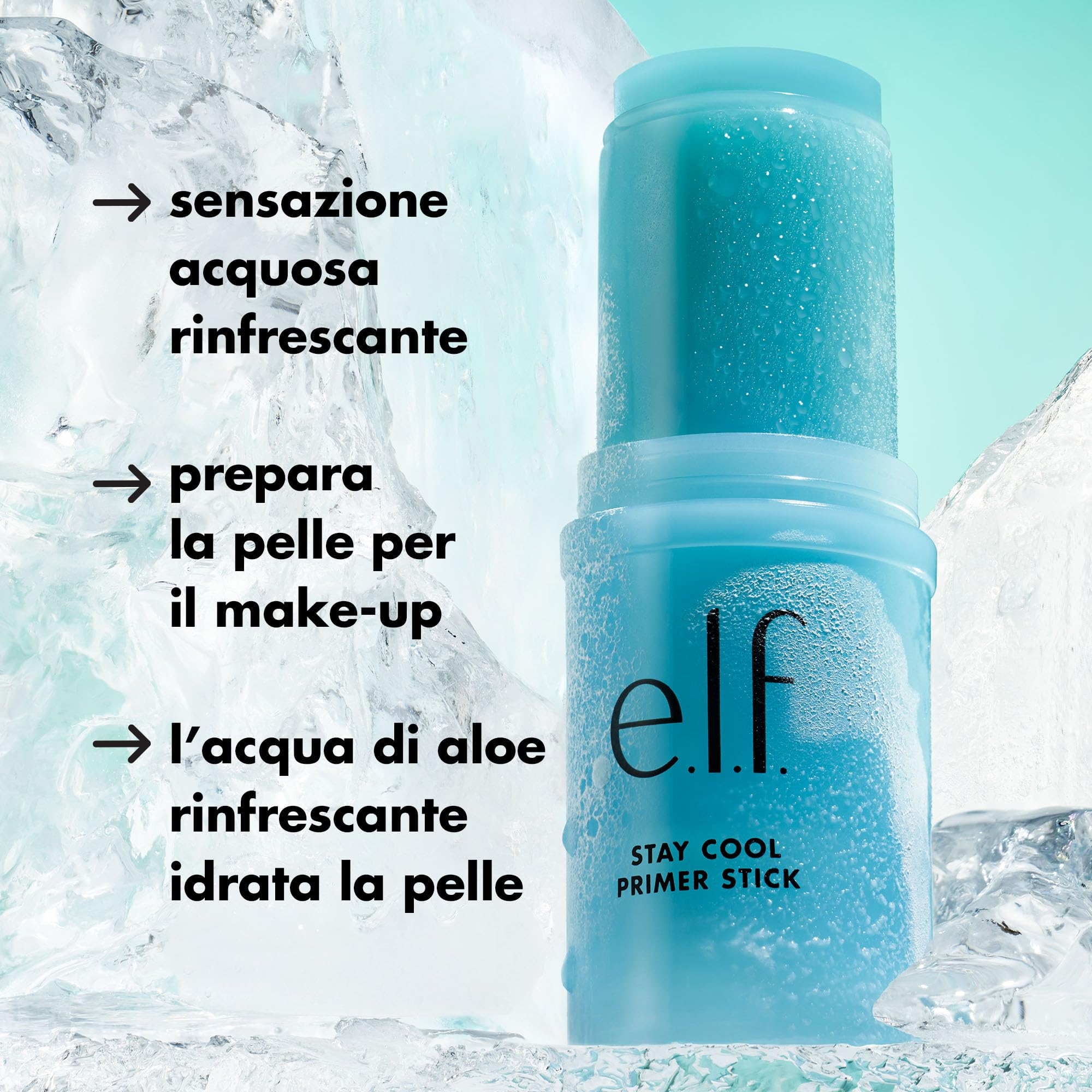 e.l.f. Stay Cool Primer Stick quick, mess-free on-the-go application.