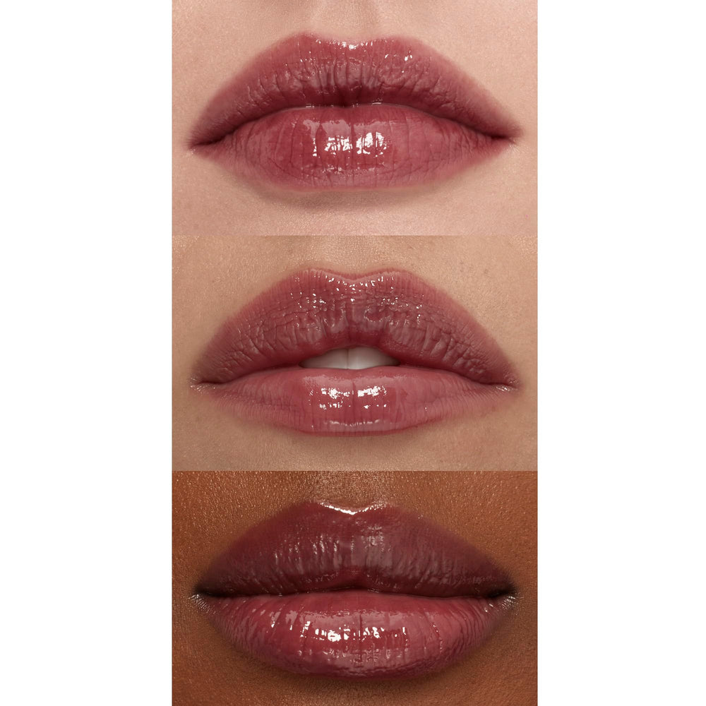 e.l.f. Sun Boss Gloss thats my jam delivers berry tint with high shine.