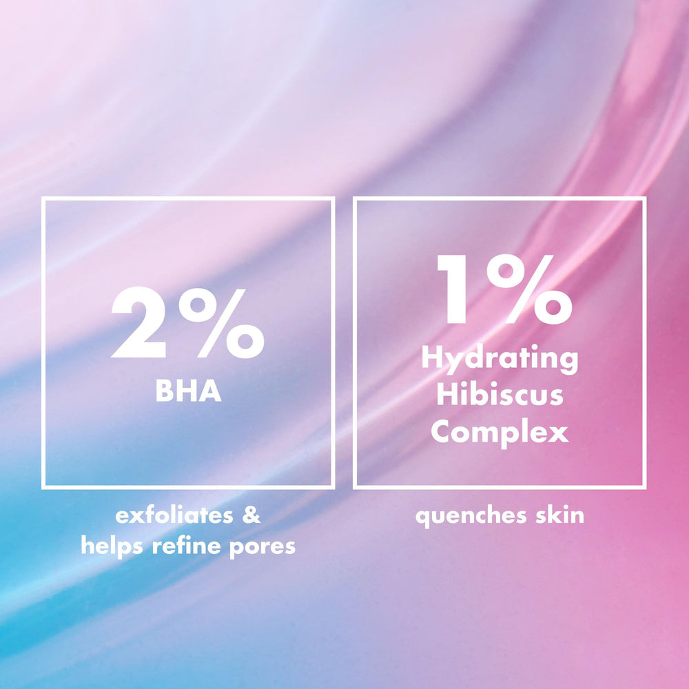 e.l.f. Thirst Burst Toner 2% BHA exfoliates and unclogs pores.