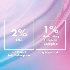 e.l.f. Thirst Burst Toner 2% BHA exfoliates and unclogs pores.